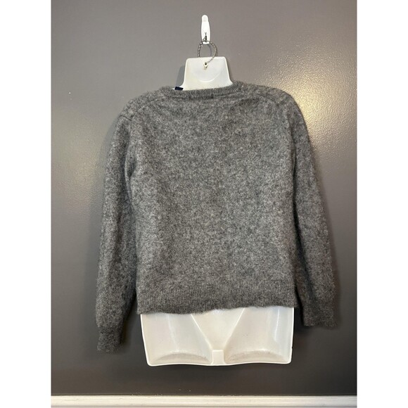 Grant Thomas Sweater Womens Medium Gray Pullover 100% Cashmere Two Ply Hong Kong - Picture 5 of 10